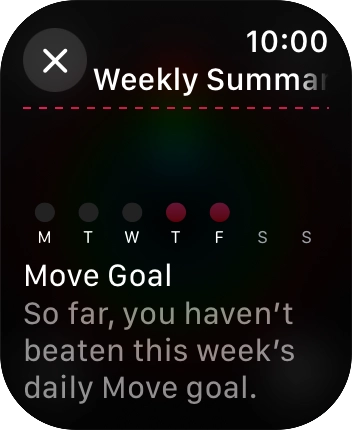 Press the Digital Crown several times to return to the main menu. Press the Digital Crown several times to return to the main menu.