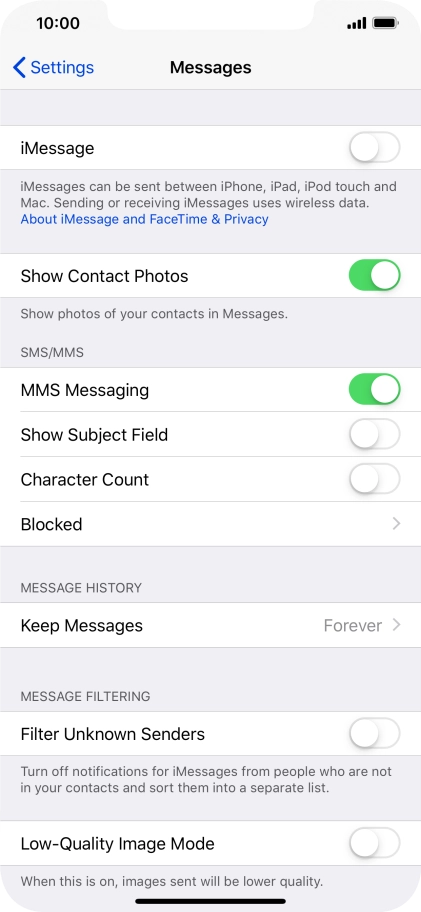 Slide your finger upwards starting from the bottom of the screen to return to the home screen.