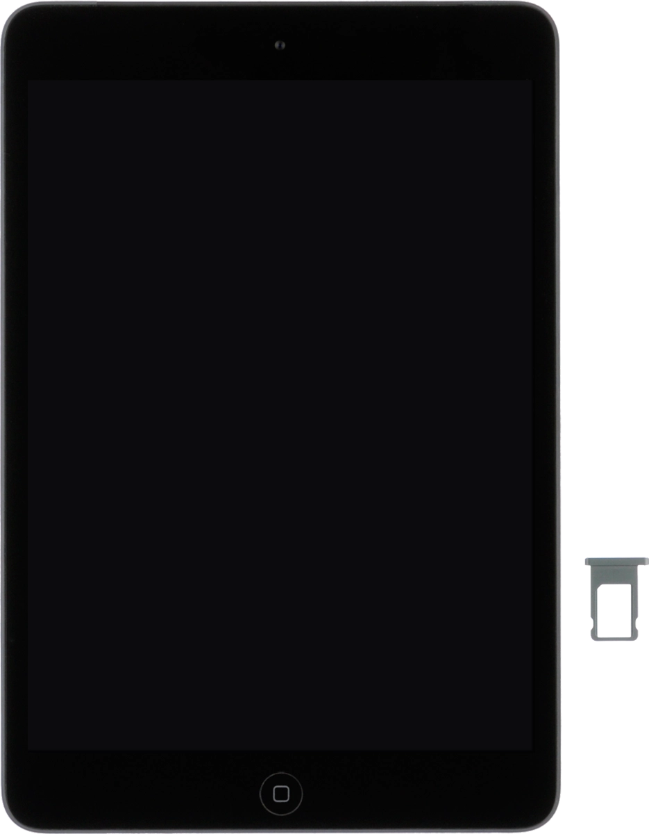 Turn your SIM so the angled corner of the SIM matches the angled corner of the SIM holder and place your SIM in the SIM holder.