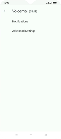 Press Advanced Settings.