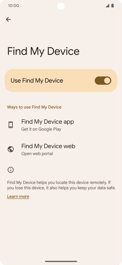 Slide your finger upwards starting from the bottom of the screen to return to the home screen.