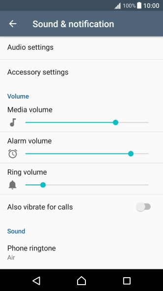 Press Phone ringtone.
