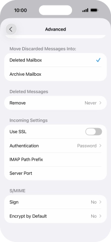 Press the indicator next to Press the indicator next to