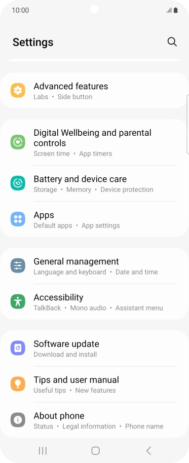 Press General management.