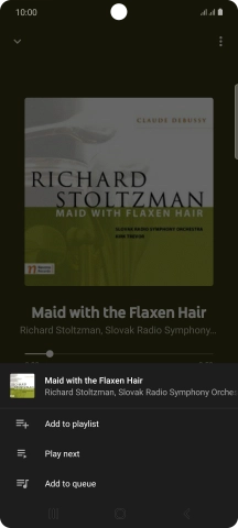 Press Add to playlist.