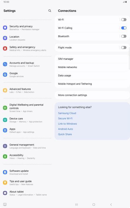 Press General management.