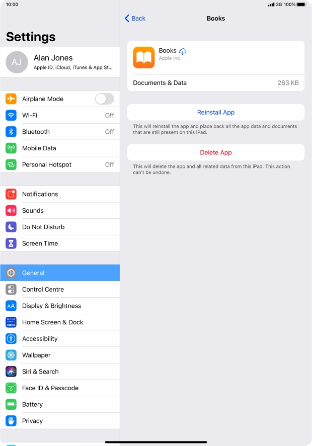 Slide your finger upwards starting from the bottom of the screen to return to the home screen.
