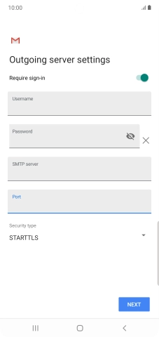 Press the drop down list below 