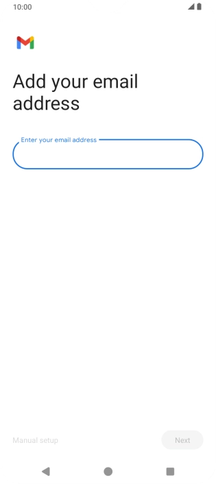 Press the field below 