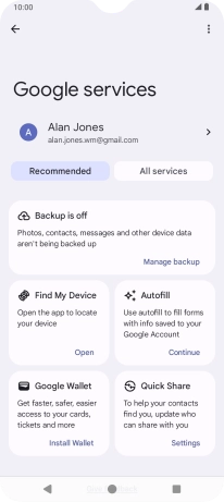 Press Find My Device.