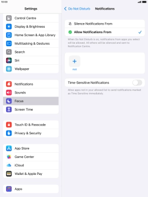 Press the indicator next to Press the indicator next to