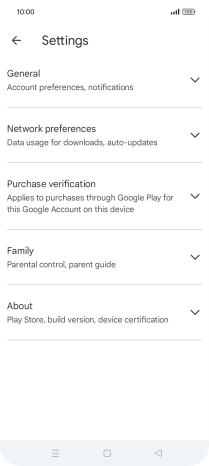 Press Network preferences.