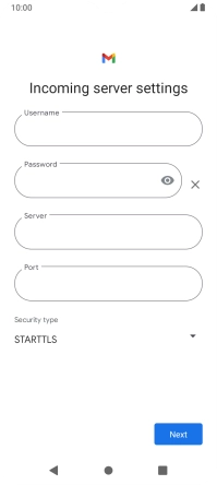 Press the field below 