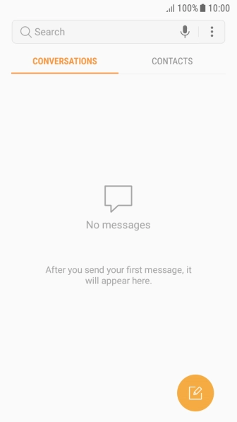 Press the new message icon.