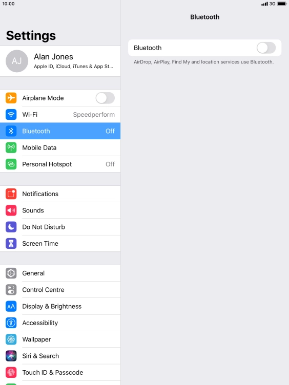 Press the indicator next to Press the indicator next to