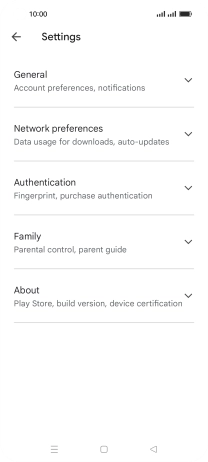 Press Network preferences.