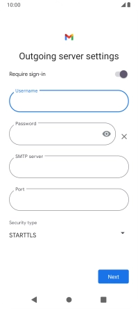 Press the field below 