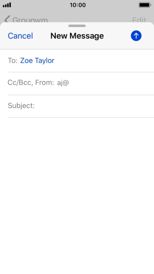 Press the field next to 