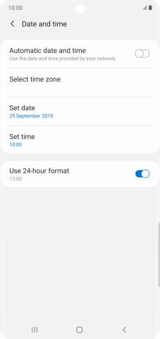 Press the indicator next to Press the indicator next to