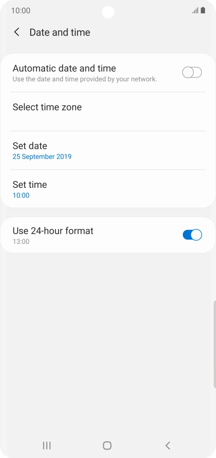 Press the indicator next to Press the indicator next to