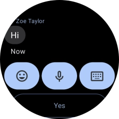 Press the microphone icon.