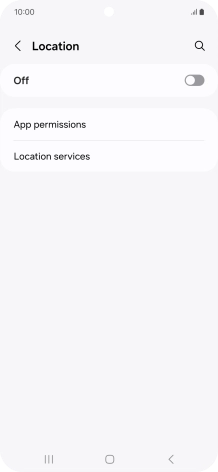 Press the indicator to turn the function on or off.