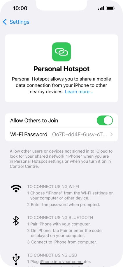 Slide your finger upwards starting from the bottom of the screen to return to the home screen.
