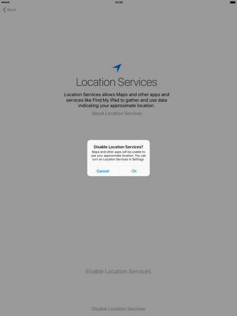 If you turn off the function, press OK.