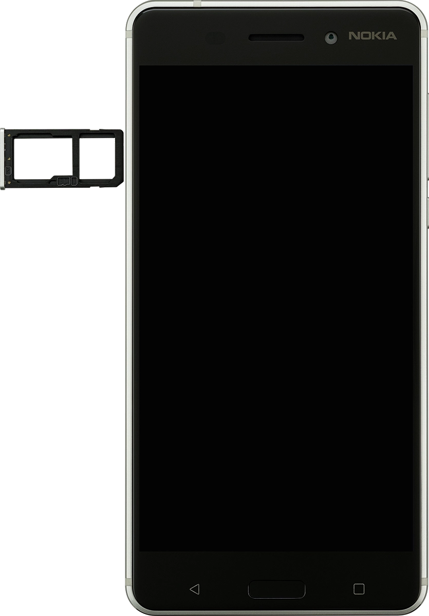 Turn your SIM so the angled corner of the SIM matches the illustration next to the SIM holder.