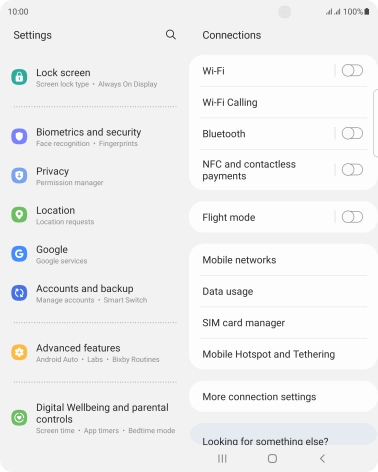 Press Accounts and backup.