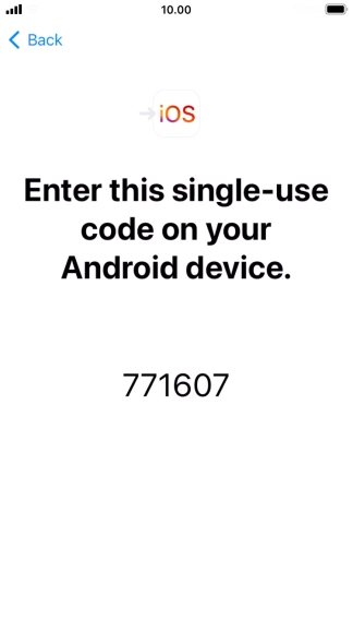 Follow the instructions on the screen and in the 