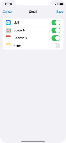 If this screen is displayed, you email account has been recognised and set up automatically. Follow the instructions on the screen to key in more information and finish setting up your email account.