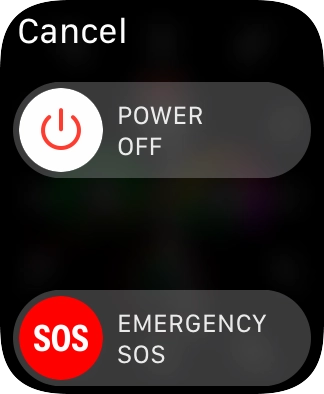 Press and drag the power off icon right. Press and drag the power off icon right.