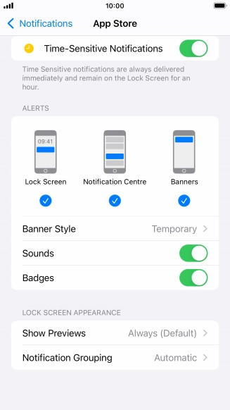 Press Notification Grouping.