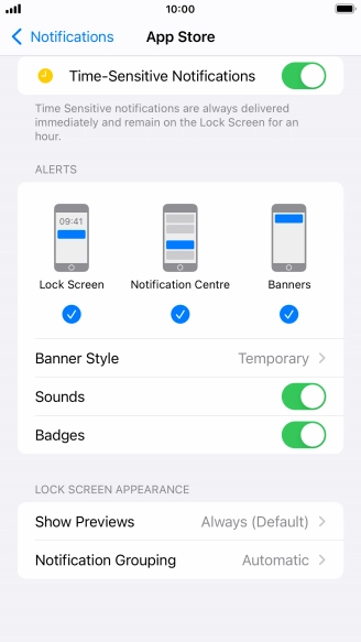 Press Notification Grouping.