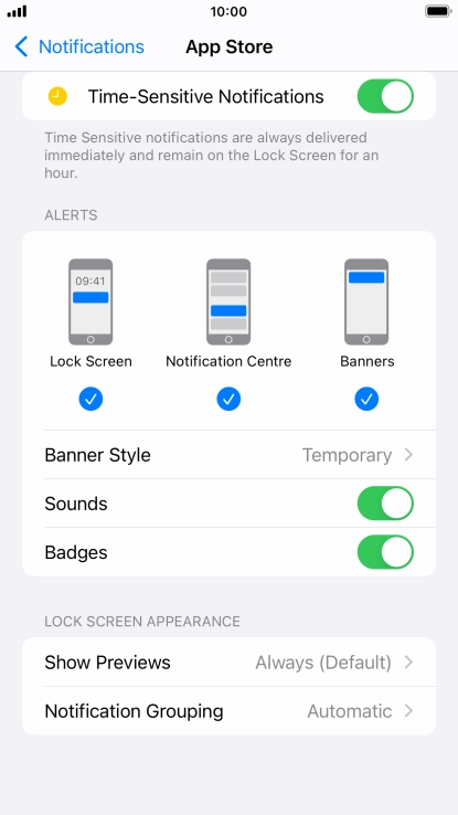 Press Notification Grouping.