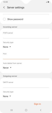 Press the drop down list below 