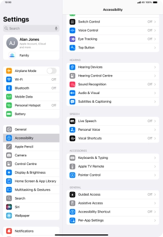 Press the required category below 