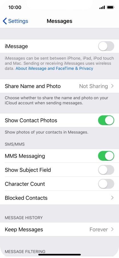 Slide your finger upwards starting from the bottom of the screen to return to the home screen.