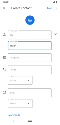 Press Phone and key in the required phone number.