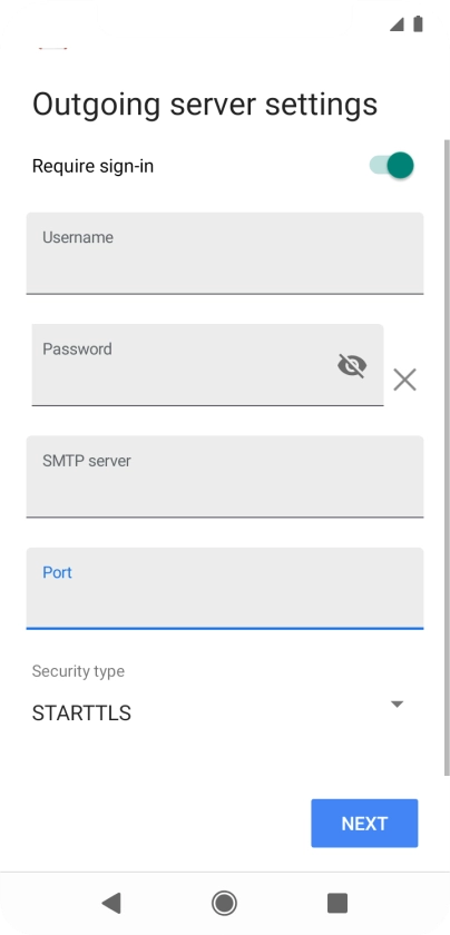 Press the drop down list below 