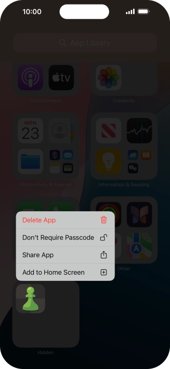Press Don't Require Passcode.