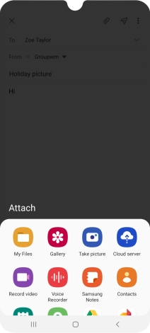 Press My Files and go to the required folder.