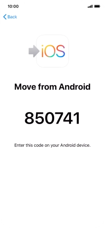 Follow the instructions on the screen and in the 