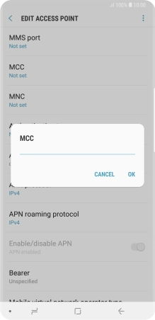 Key in 505 and press OK. Key in 505 and press OK.