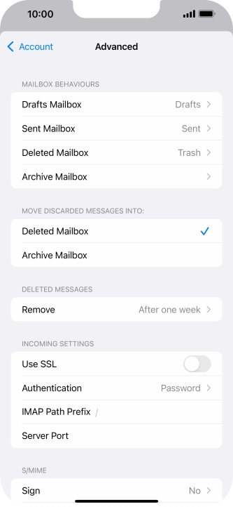 Press Authentication.