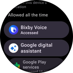 Press the required app.