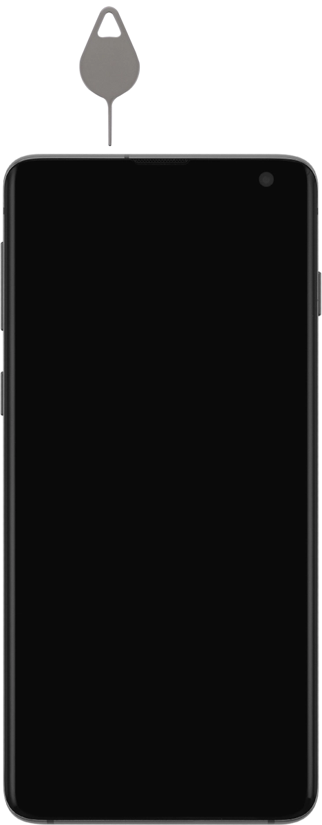 Find the opener for the card holder.