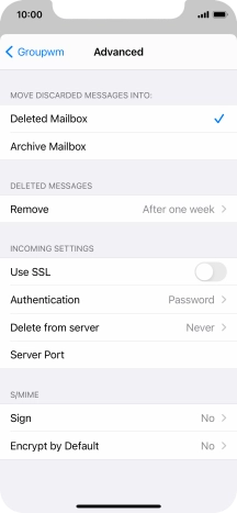 Press Authentication.