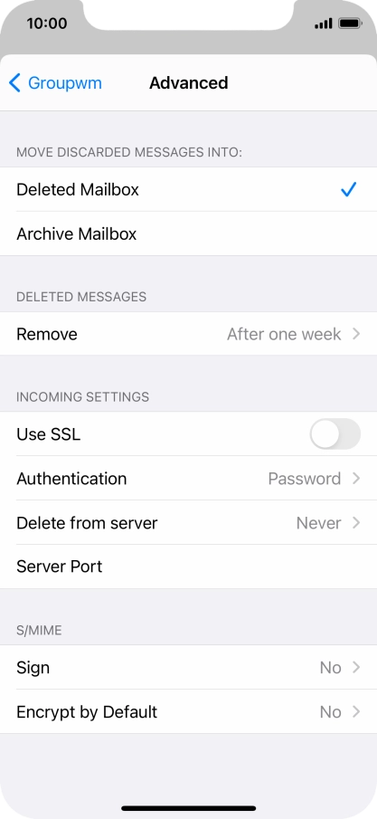 Press Authentication.
